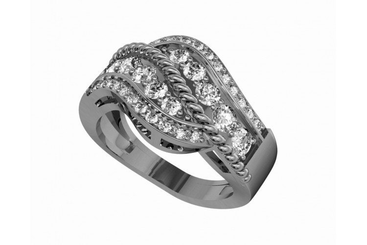 Elena Diamond Daily wear Ring